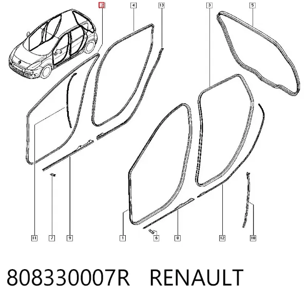  808330007R Renault (RVI)