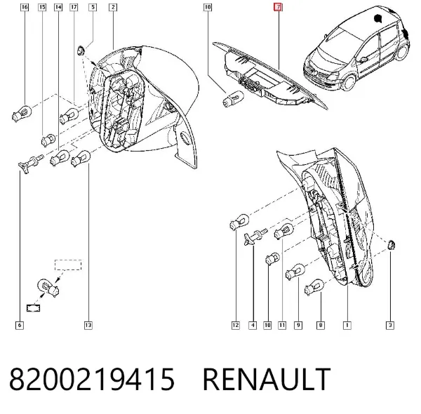  8200219415 Renault (RVI)
