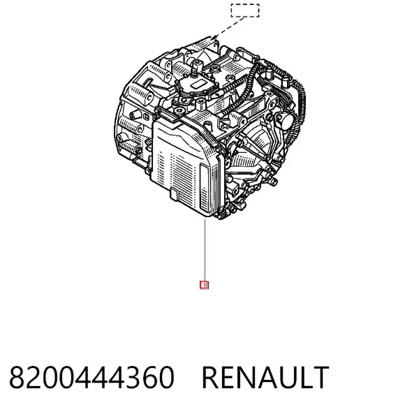 Automatyczna skrzynia biegów, kompletna 8200444360 Renault (RVI)