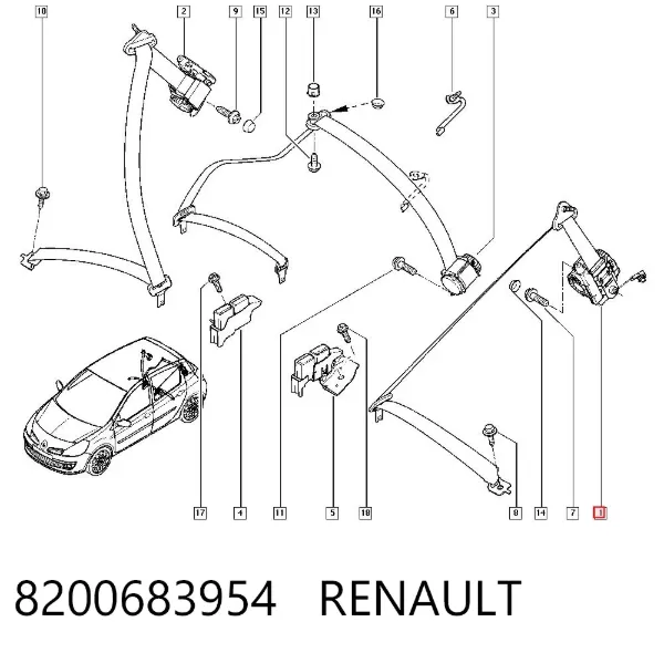  8200683954 Renault (RVI)
