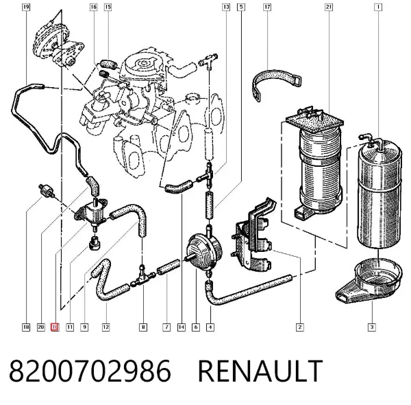  8200702986 Renault (RVI)