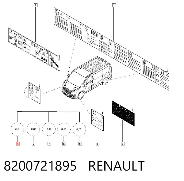  8200721895 Renault (RVI)