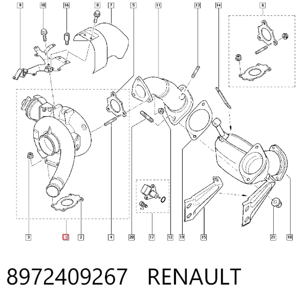 Turbina 8972409267 Renault (RVI)