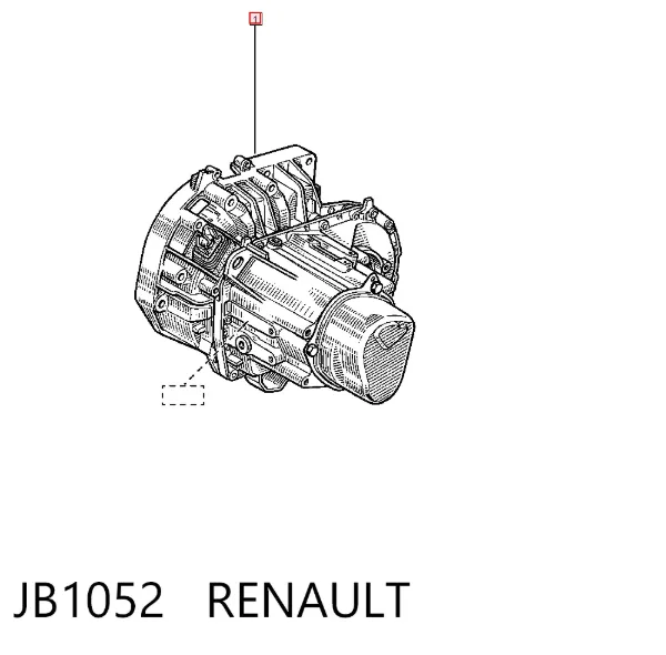 Mechaniczna skrzynia biegów w komplecie Renault Twingo I
