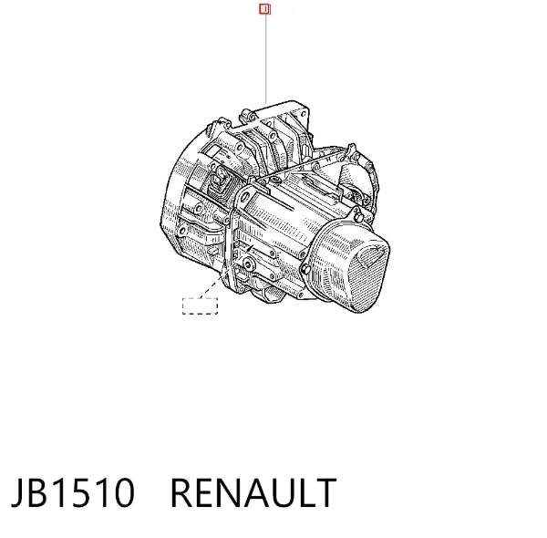 Mechaniczna skrzynia biegów w komplecie JB1510 Renault (RVI)
