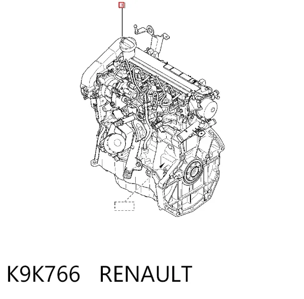 Silnik w komplecie Renault Clio III