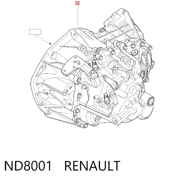 Mechaniczna skrzynia biegów w komplecie Renault Koleos HY0