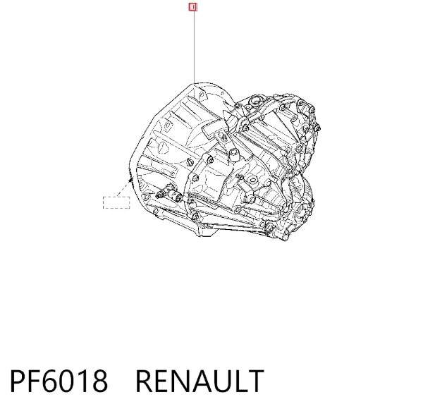 Mechaniczna skrzynia biegów w komplecie Renault Master III