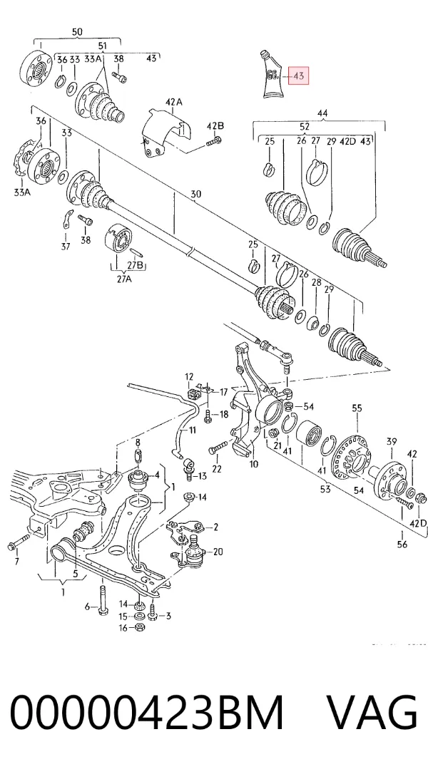 Smar uniwersalny 00000423BM VAG