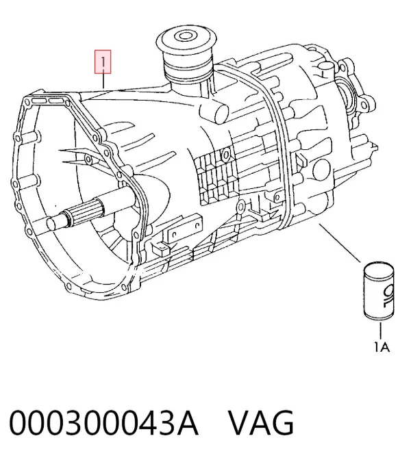 Mechaniczna skrzynia biegów w komplecie Volkswagen LT 28-46 II