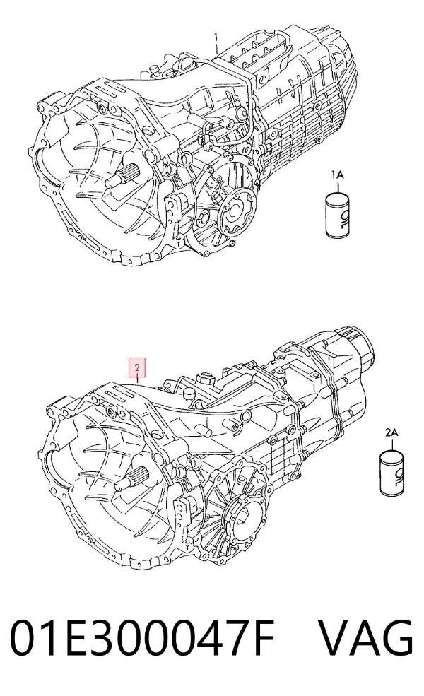 Mechaniczna skrzynia biegów w komplecie Audi A4 B5