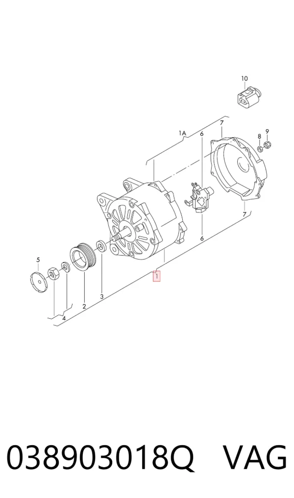 Alternator 038903018Q VAG