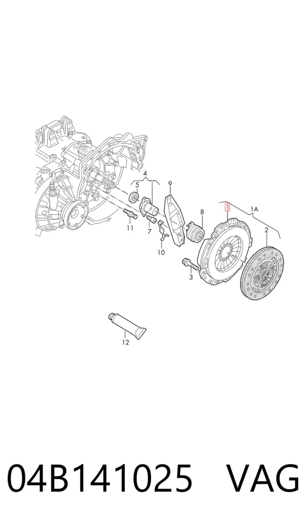 Docisk sprzęgła 04B141025 VAG