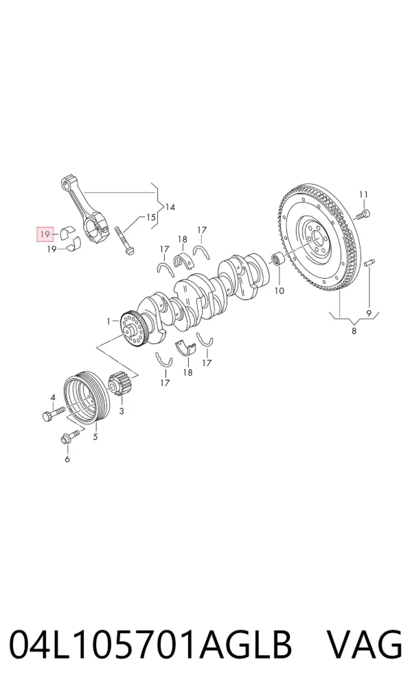  04L105701AGLB VAG