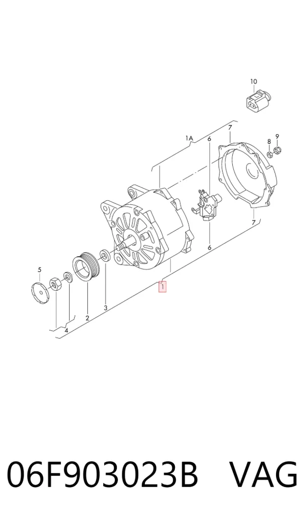 Alternator 06F903023B VAG