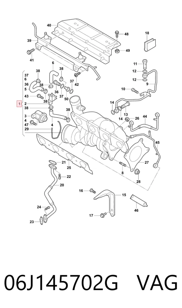 Turbina 06J145702G VAG