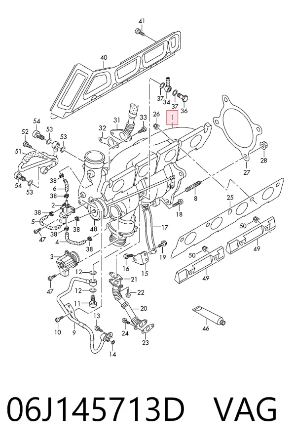 Turbina 06J145713D VAG