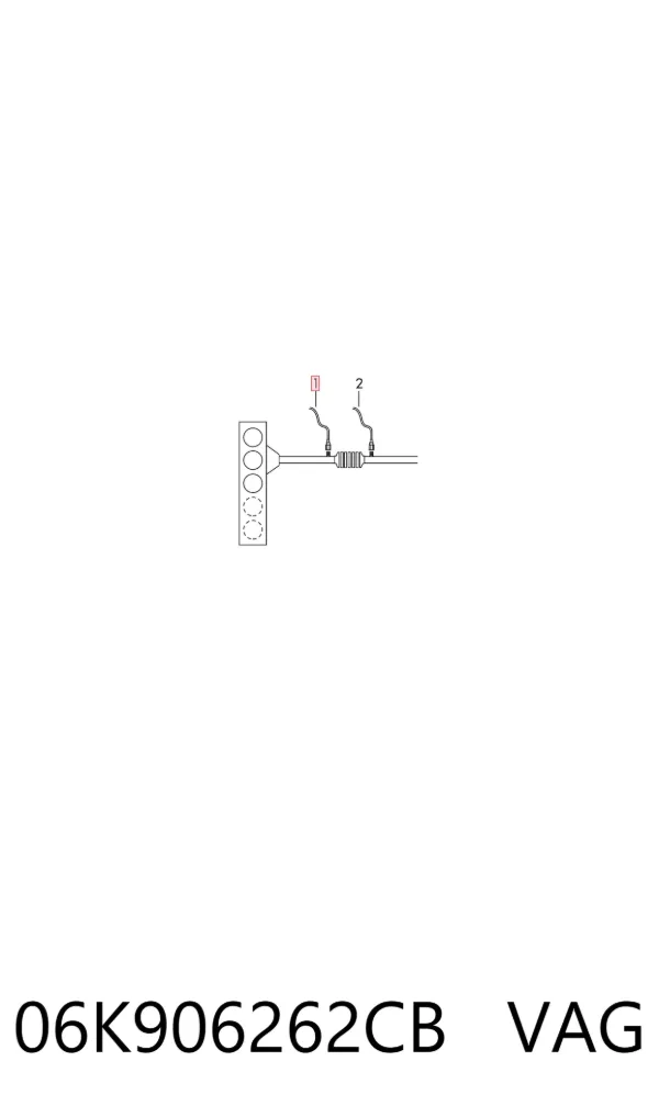 Sonda lambda czujnik tlenu przed katalizatorem 06K906262CB VAG
