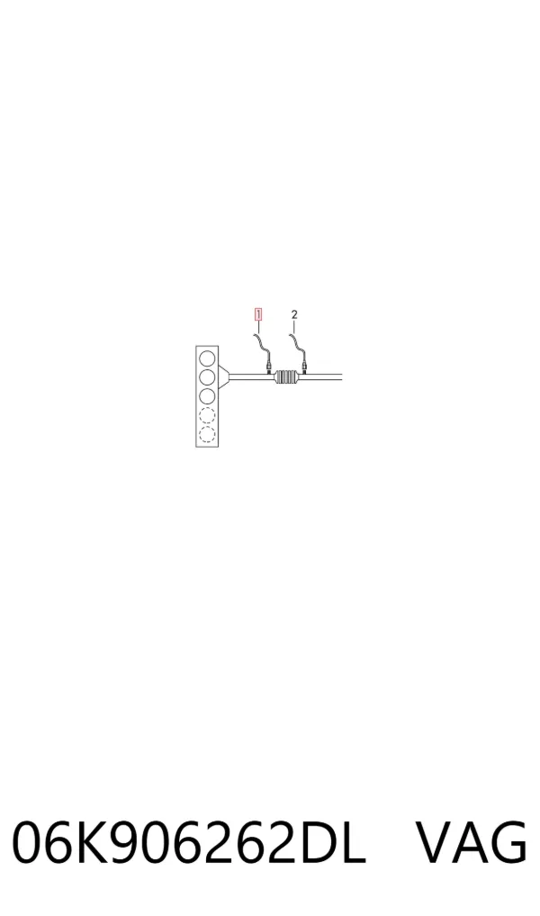 Sonda lambda czujnik tlenu przed katalizatorem 06K906262DL VAG