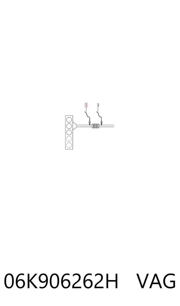 Sonda lambda czujnik tlenu przed katalizatorem 06K906262H VAG