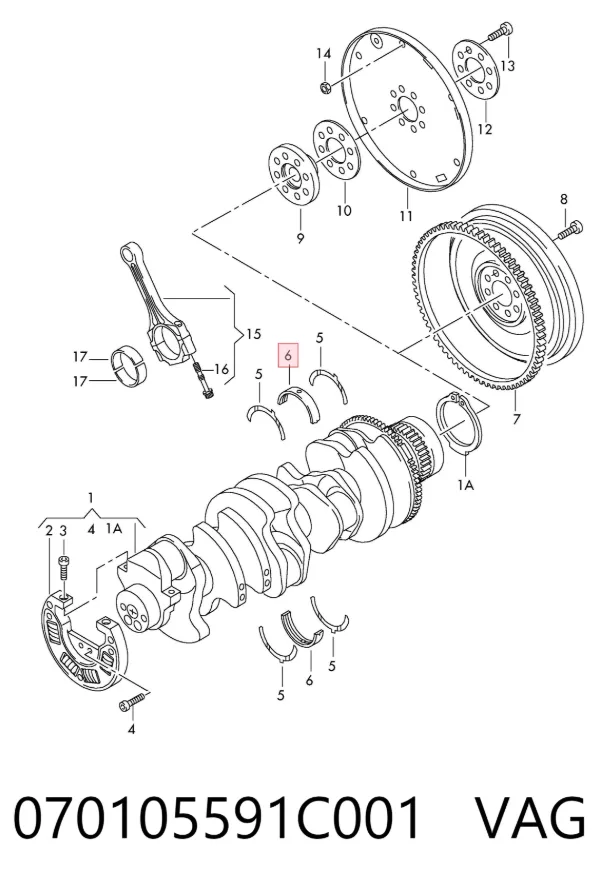  070105591C001 VAG