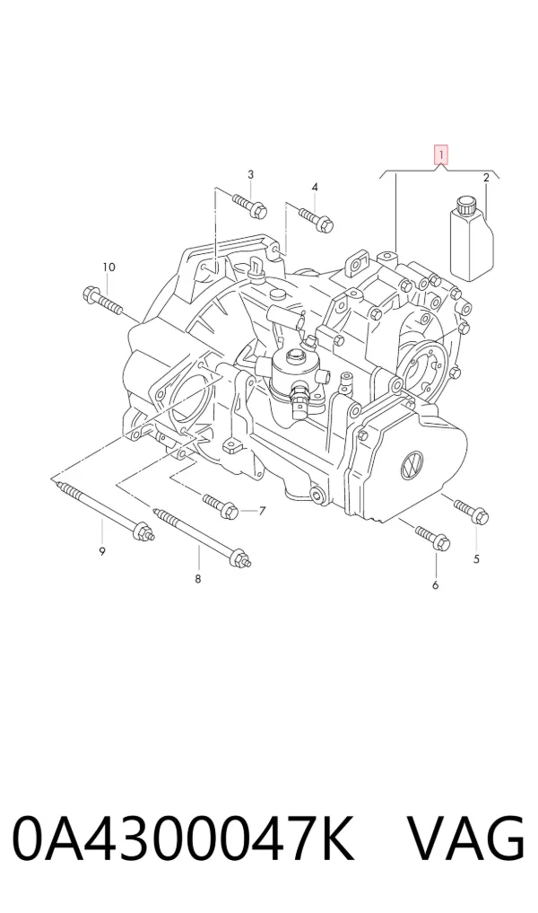 Mechaniczna skrzynia biegów w komplecie Skoda Octavia III A7