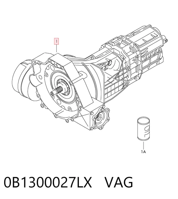 Mechaniczna skrzynia biegów w komplecie Audi A5 Sportback