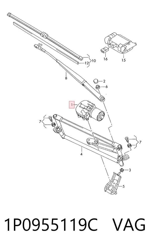  1P0955119C VAG