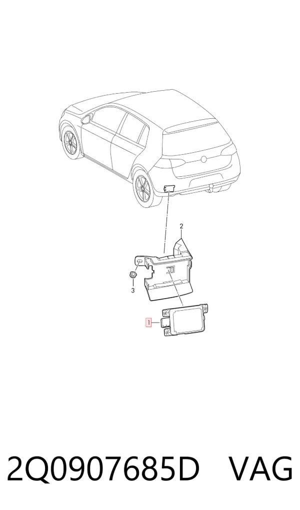 2Q0907685D VAG