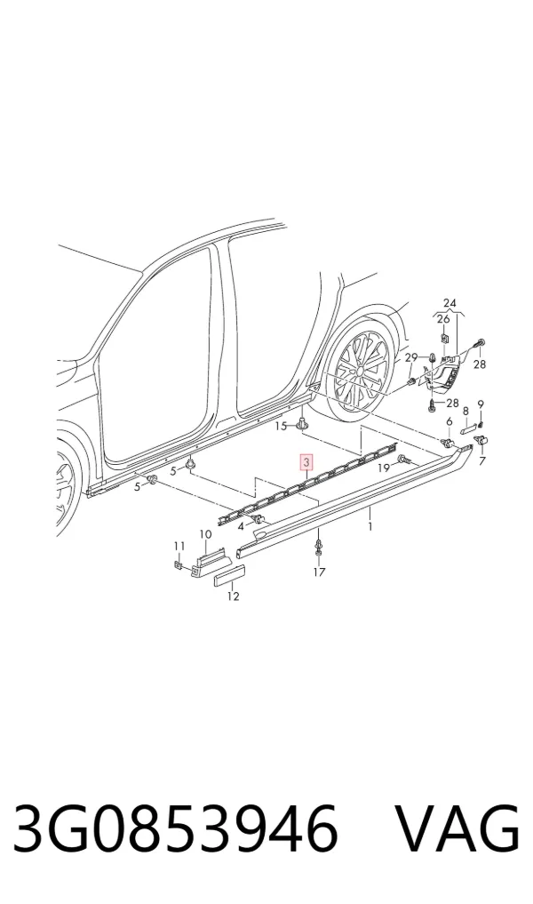  3G0853946 VAG