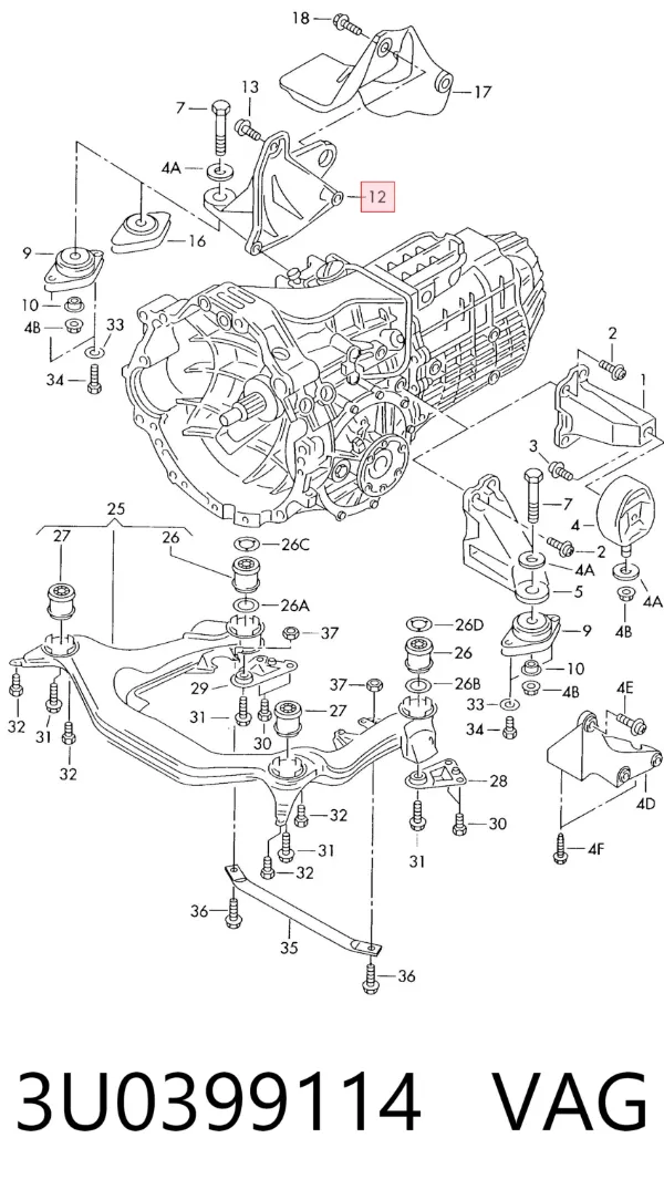  3U0399114 VAG