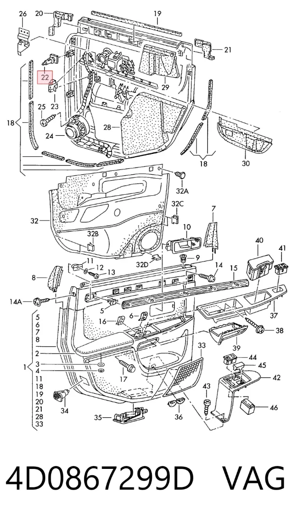  4D0867299D VAG