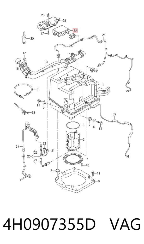  4H0907355D VAG