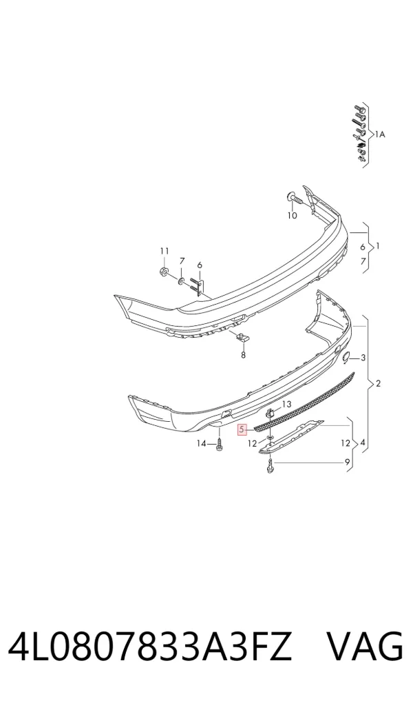 4L0807833A3FZ VAG