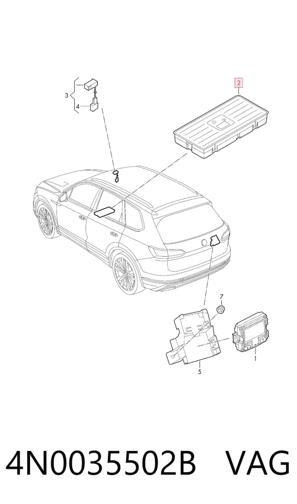 4N0035502B VAG