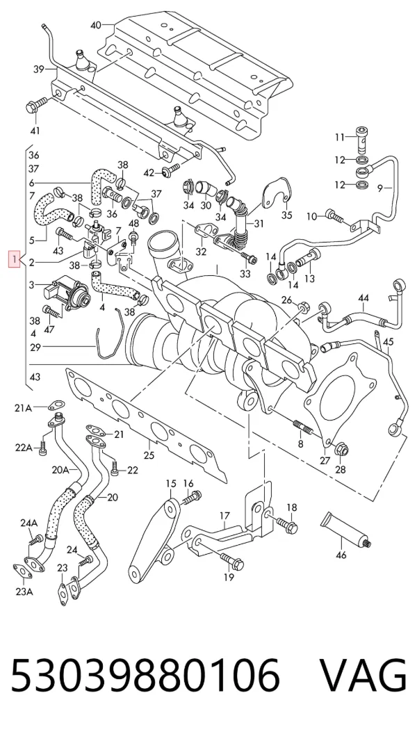 Turbina 53039880106 VAG