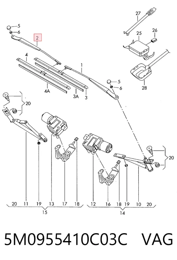  5M0955410C03C VAG