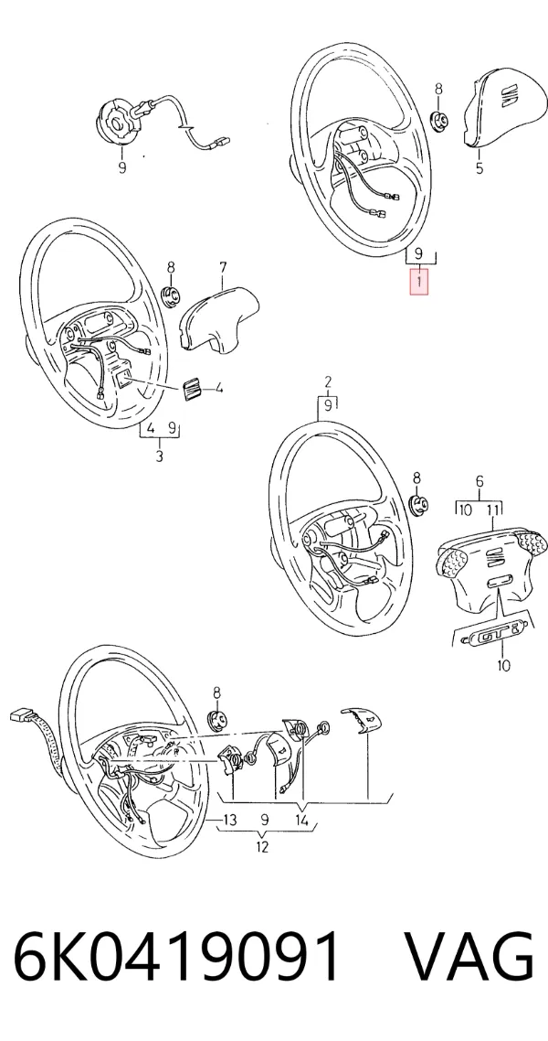 Kierownica Seat Inca 6K9