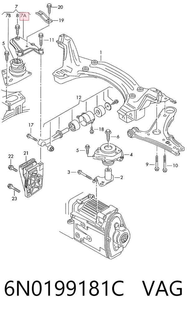 6N0199181C VAG