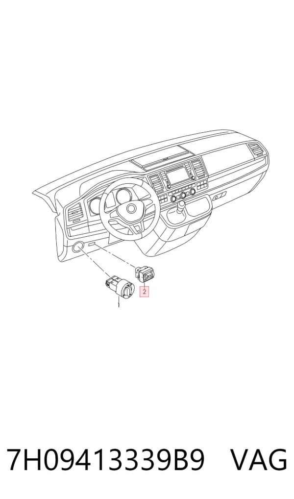 Korektor swiatel Volkswagen Transporter T6