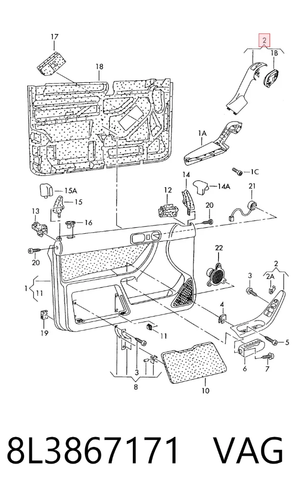  8L3867171 VAG