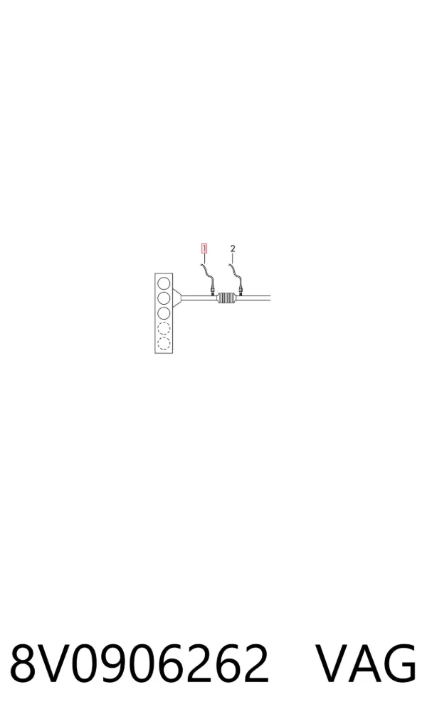 Sonda lambda czujnik tlenu przed katalizatorem 8V0906262 VAG