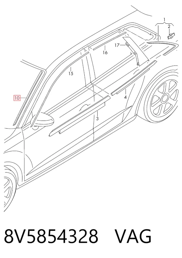  8V5854328 VAG