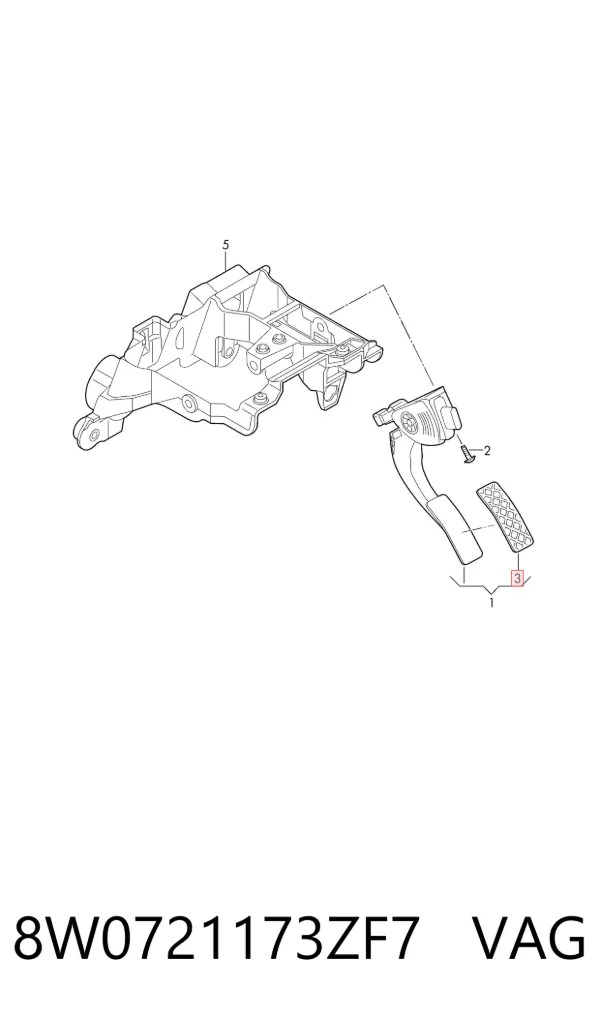  8W0721173ZF7 VAG