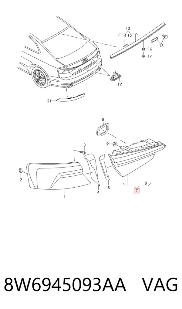  8W6945093AA VAG