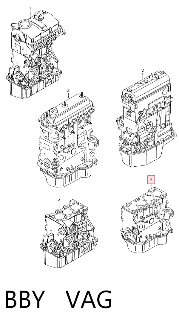 Silnik w komplecie Audi A2 8Z0