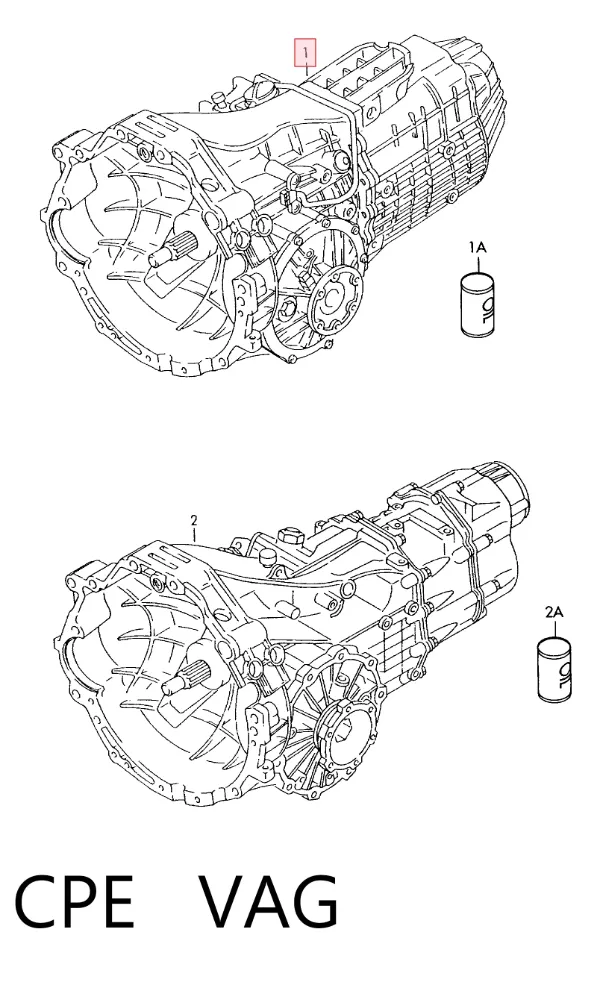 Mechaniczna skrzynia biegów w komplecie Audi 100 C4