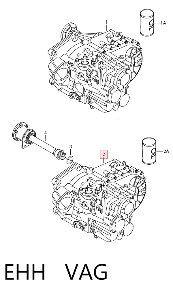 Mechaniczna skrzynia biegów w komplecie Seat Alhambra 7V8, 7V9