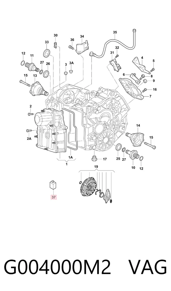 Płyn hydraulicznego układu wspomagania G004000M2 VAG
