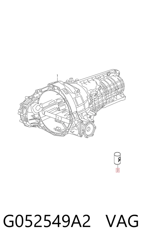 Olej przekładniowy G052549A2 VAG